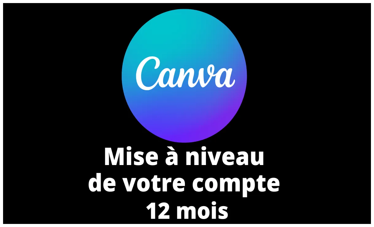 Canvas pro mise a niveau de votre compte partageco