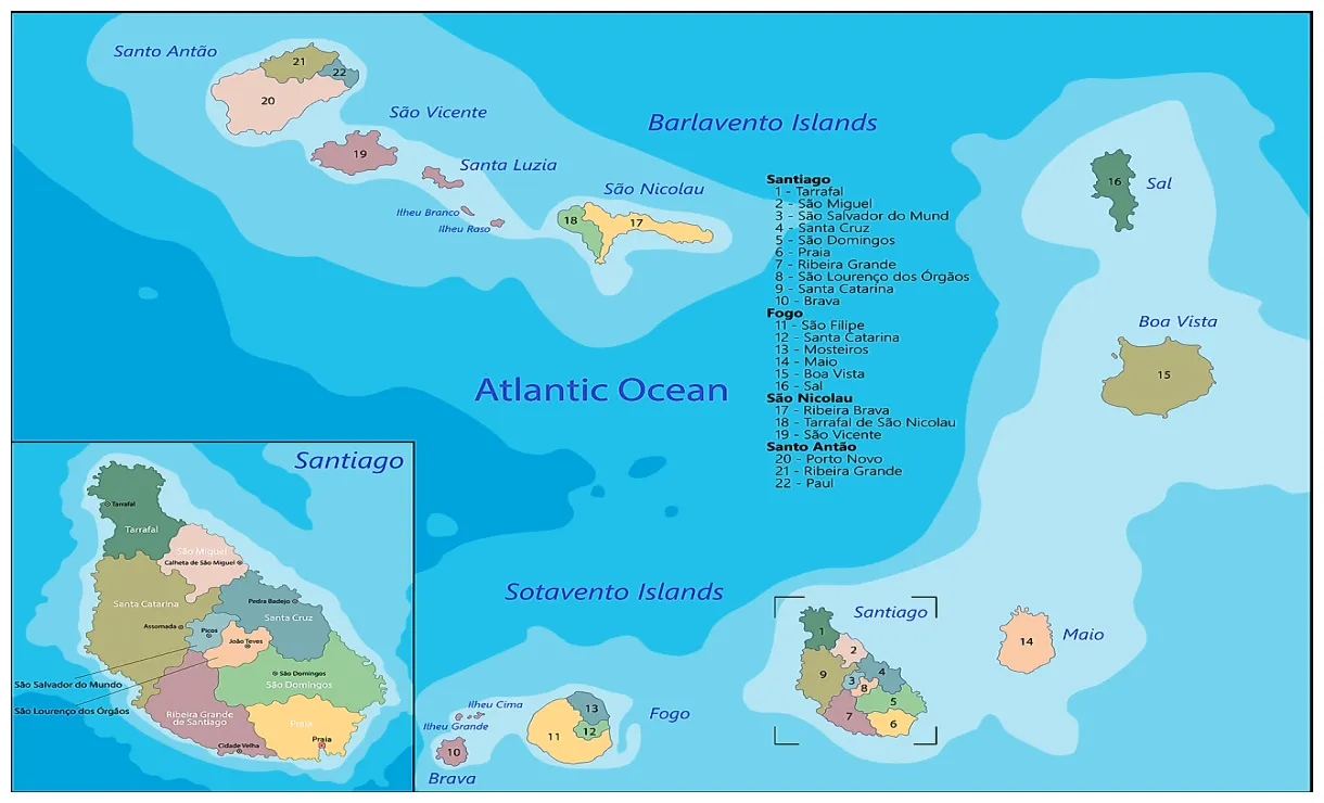 Cape Verde Maps & Facts - World Atlas