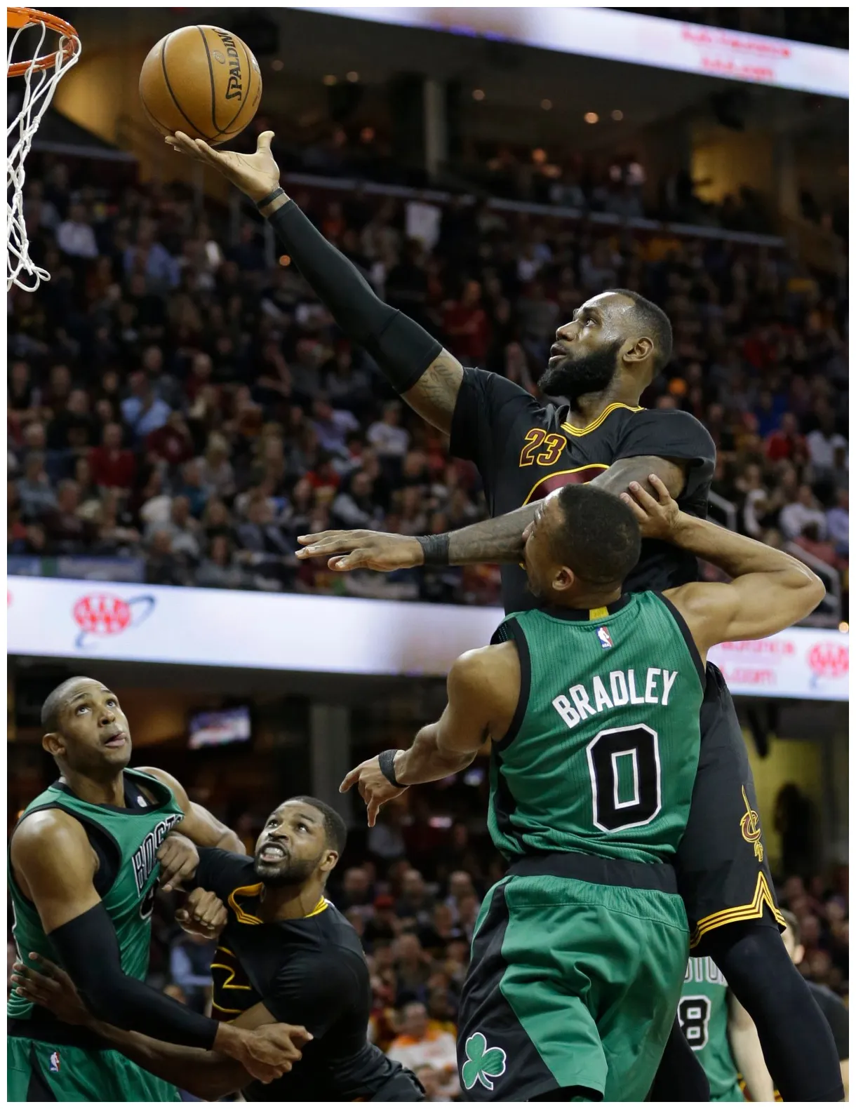 Cavaliers control celtics in cleveland boston herald