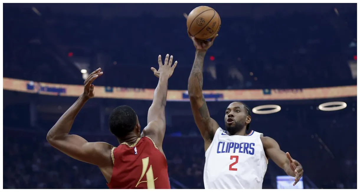 Kawhi leonard and clippers can't come back in loss to cavaliers los