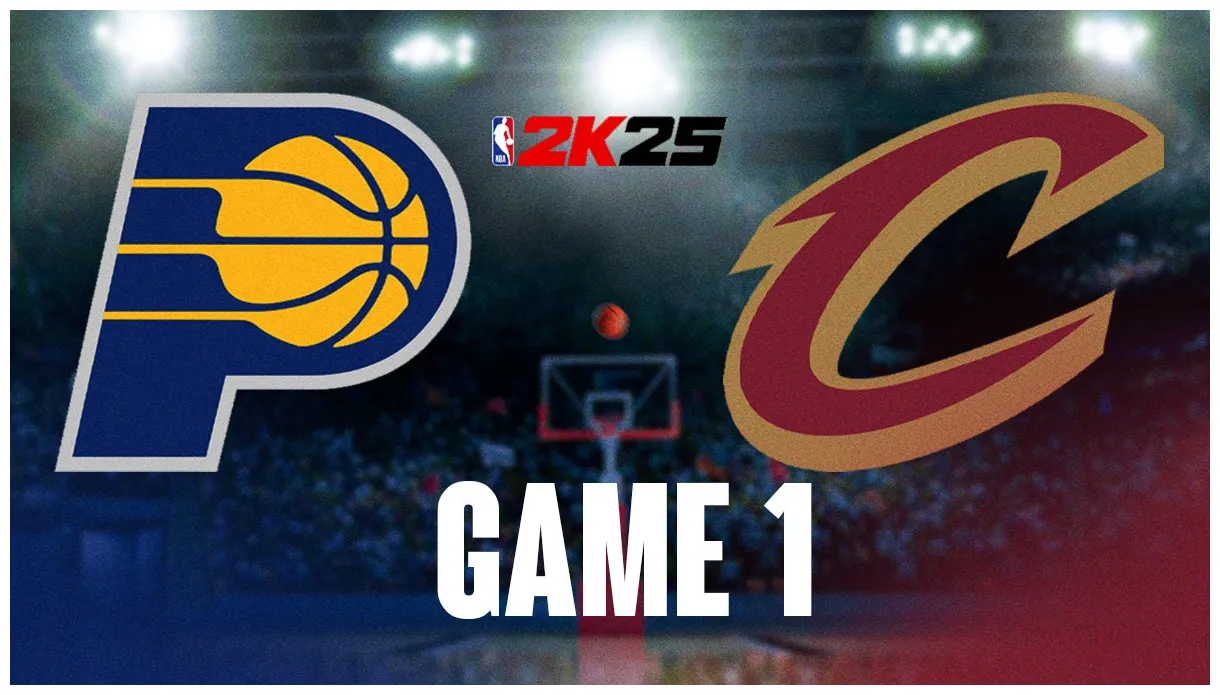 Pacers vs. Cavaliers Game 1 Results According to NBA 2K25