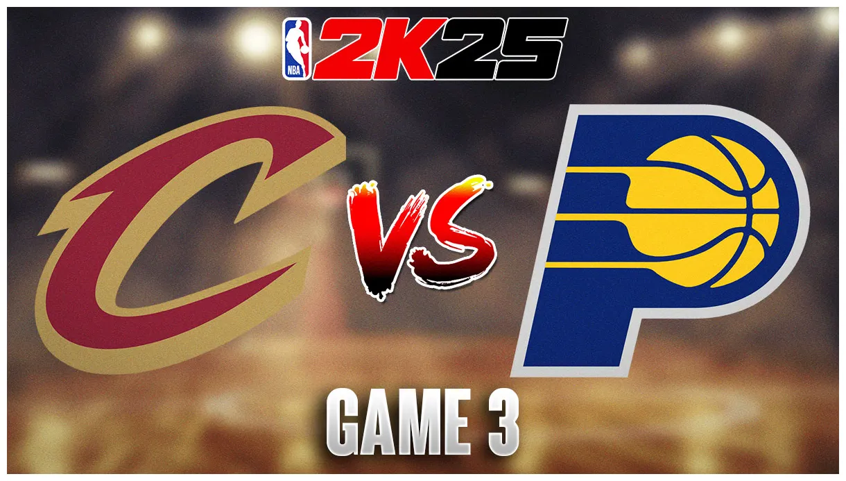 Cavaliers vs. Pacers Game 3 Results According to NBA 2K25