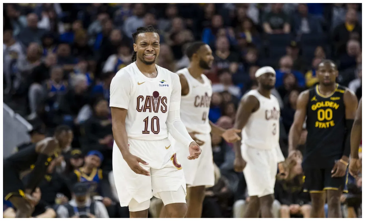 Nba streaking cavaliers cruise to win over warriors