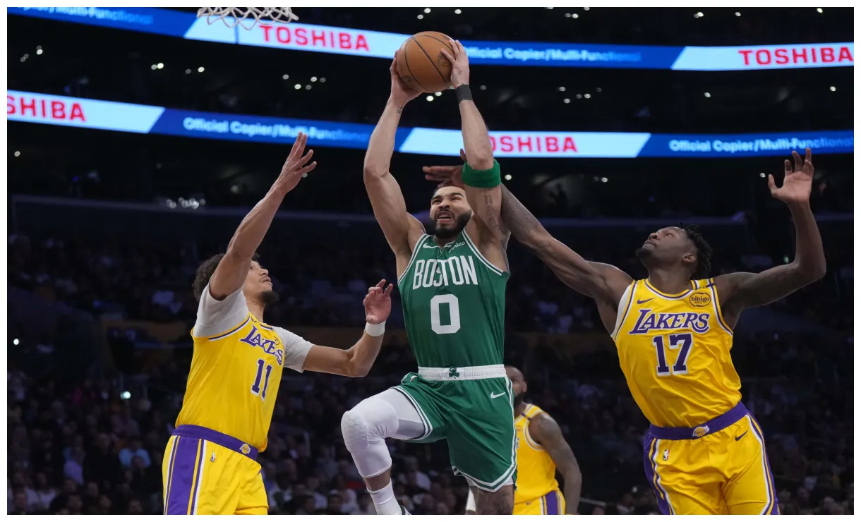Could the celtics meet the lakers in the 2025 nba finals?