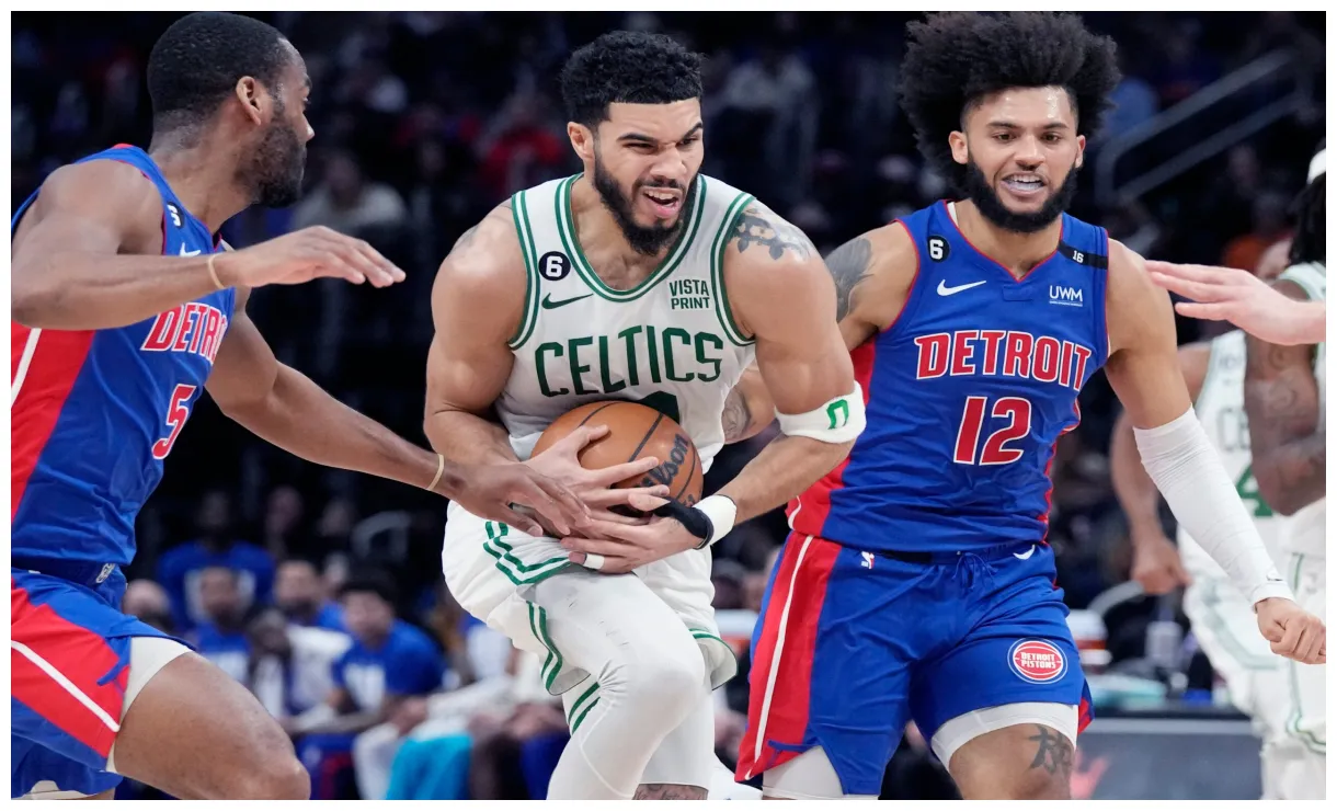 6 takeaways as jayson tatum leads short-handed celtics over pistons