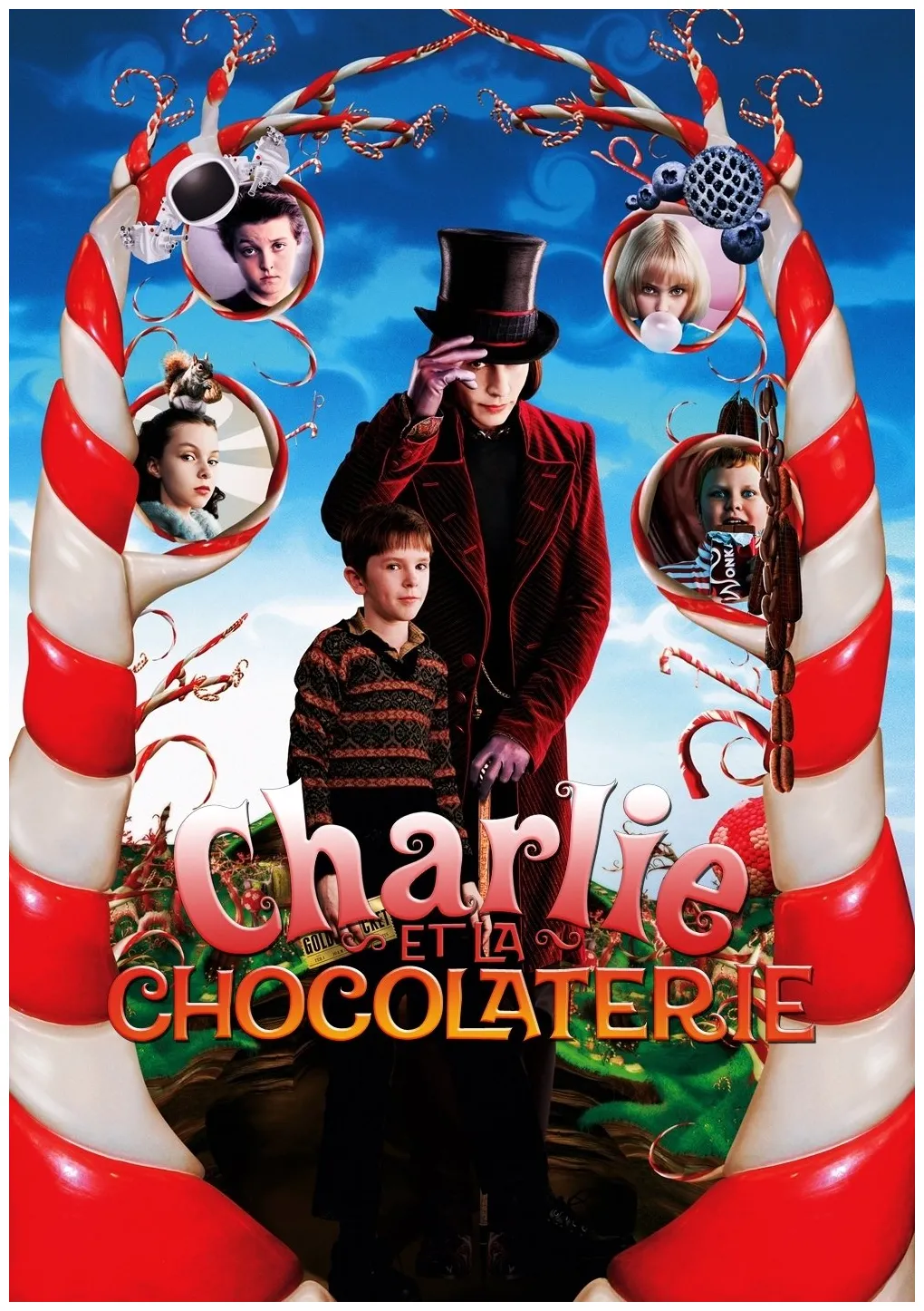 Charlie et la chocolaterie film 2005 tim burton captain watch