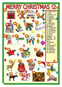 Merry christmas ; matching2 by asma chihab tpt