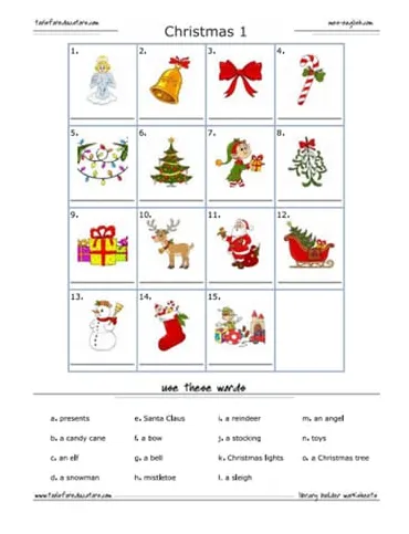 11 ausdruckbare weihnachtsarbeitsblätter für den kindergarten