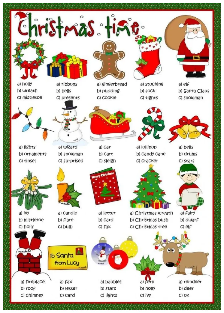 Free printable christmas trivia game question and answers merry
