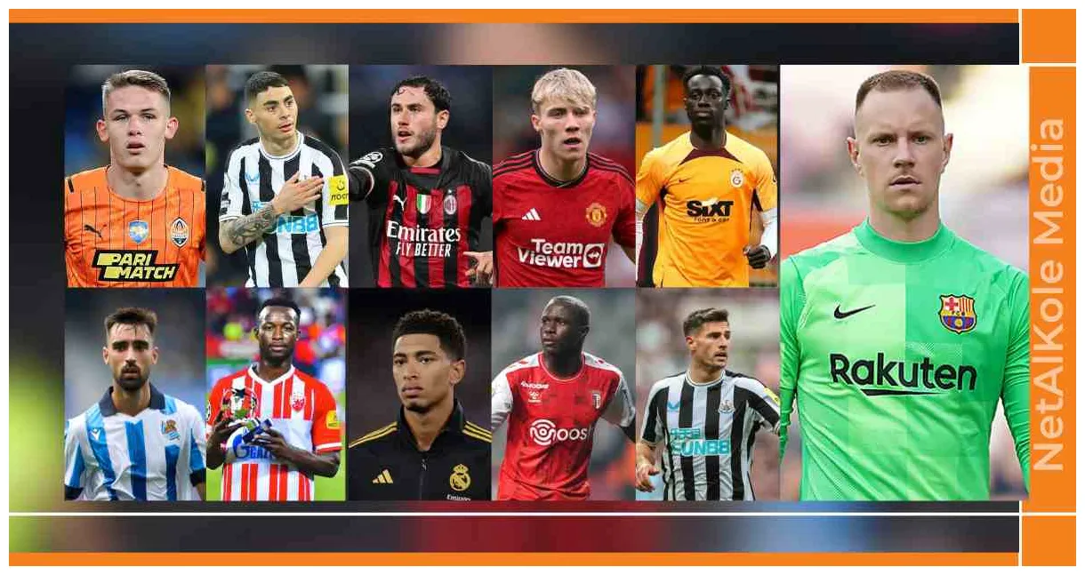 Le 11 Type De La Deuxième Journée De La Ligue Des Champions - NETALKOLE