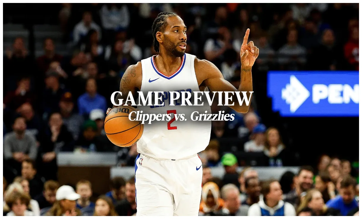 Clippers Vs Grizzlies