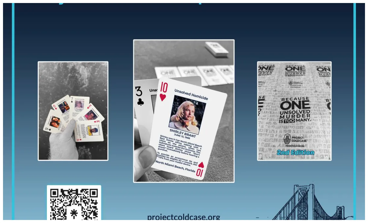 Project: Cold Case has a new set of Cold Case Playing Cards – 104.5 WOKV
