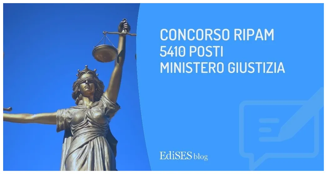 Speciale 5410 posti ministero giustizia