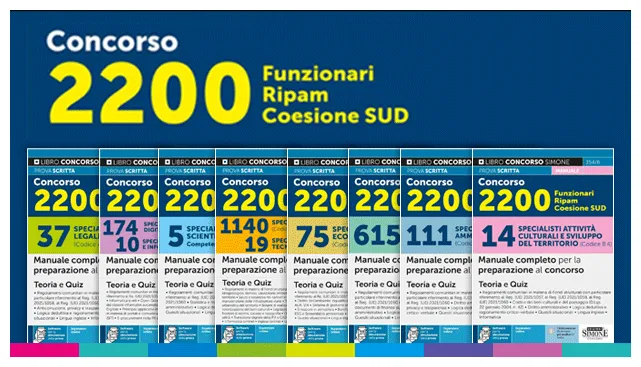 Coesione sud manuali di preparazione edizioni simone