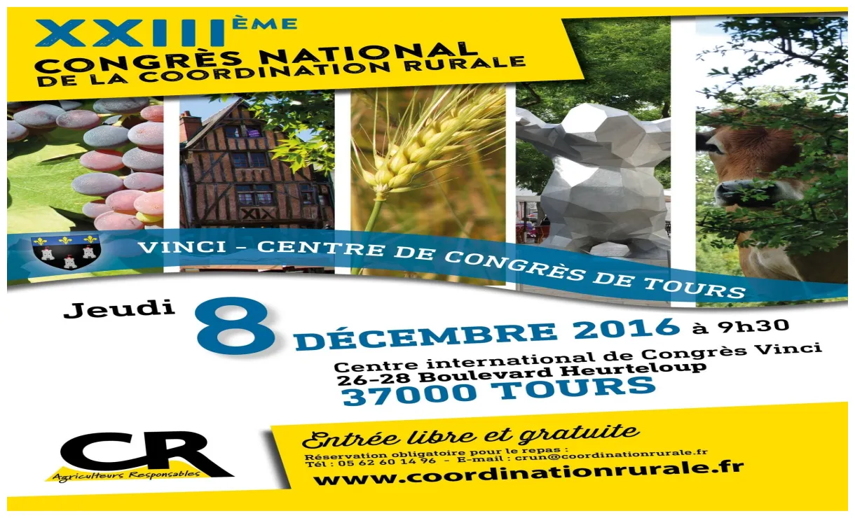 Congrès de la , comment s'y rendre ? coordination