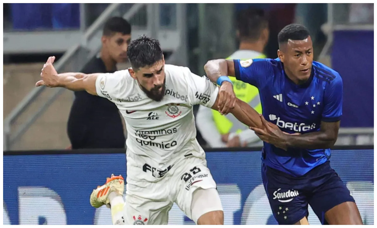 No apagar das luzes, Corinthians busca empate contra o Cruzeiro
