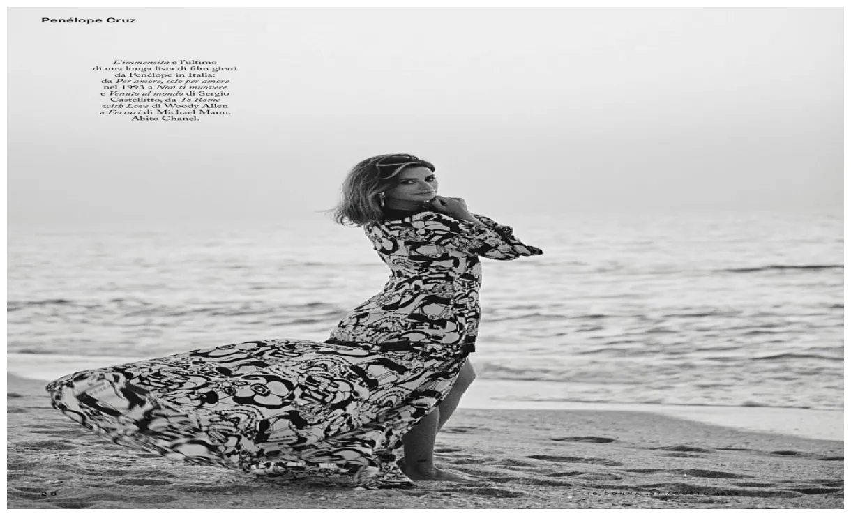 Penélope Cruz - Io Donna del Corriere della Sera 08/27/2022 Issue