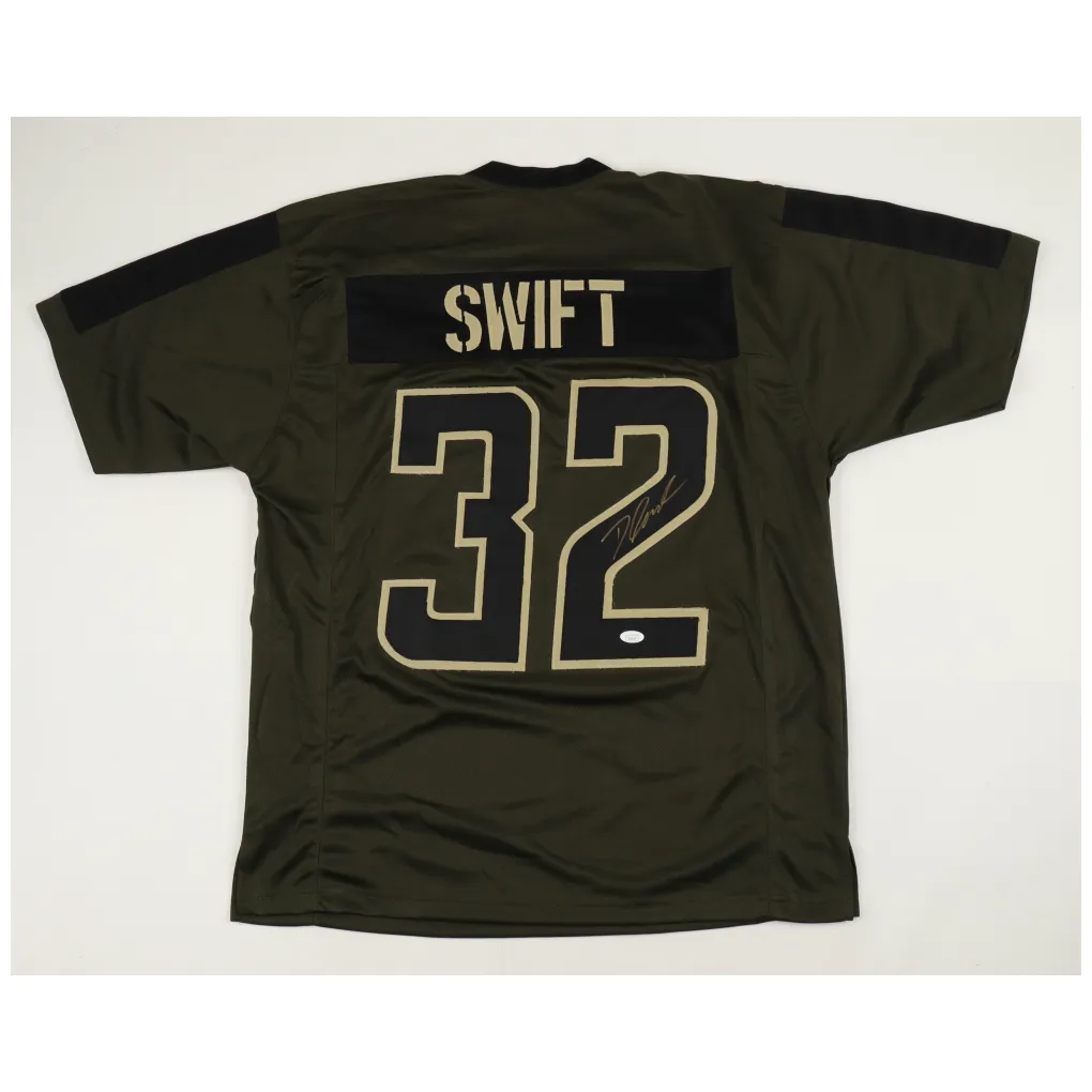 D'Andre Swift Signed Jersey (JSA) | Pristine Auction