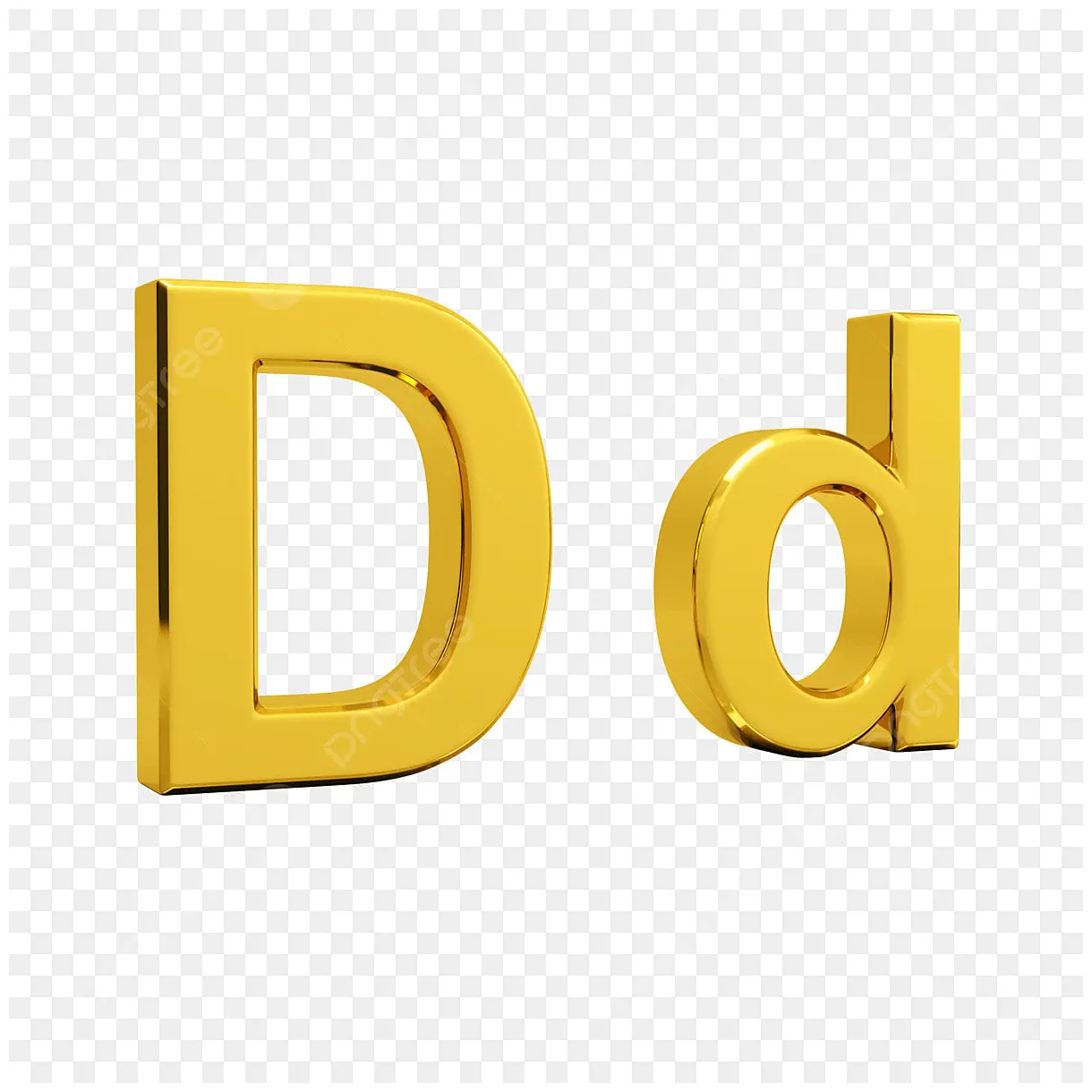 Gold Letter D Hd Transparent, Gold Letter D, D, Letter, Letter D PNG