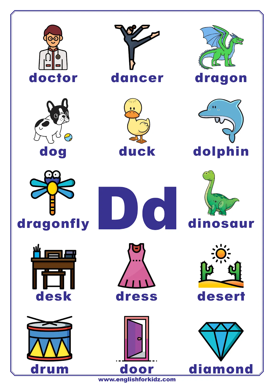 How To Draw The Letter D at Douglas Borba blog