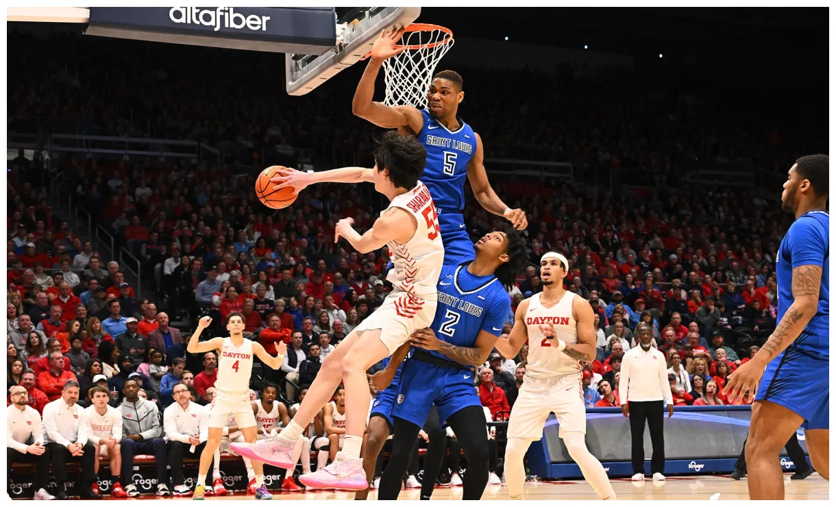 Mike Sharavjamts - Men's Basketball - University of Dayton Athletics