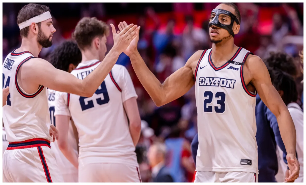 Dayton Basketball Player Nearly Concussed By Friendly Fire In Celebration