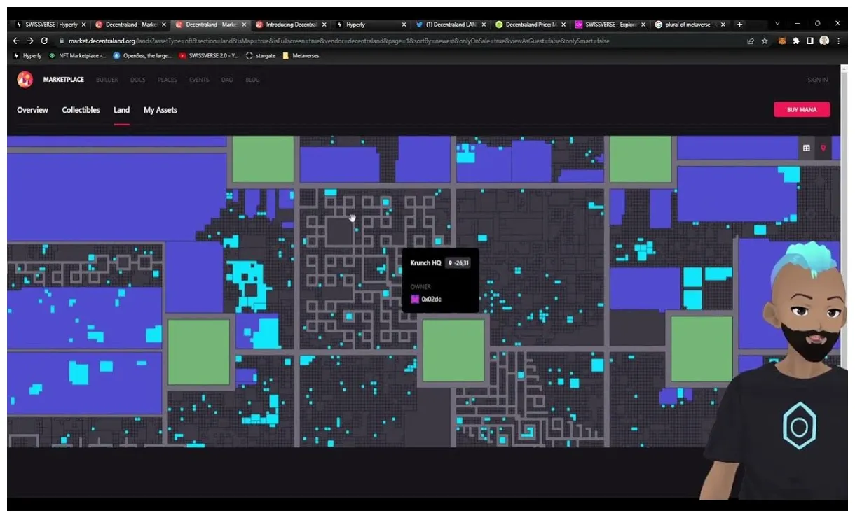 Decentraland live price prediction today live update 2025