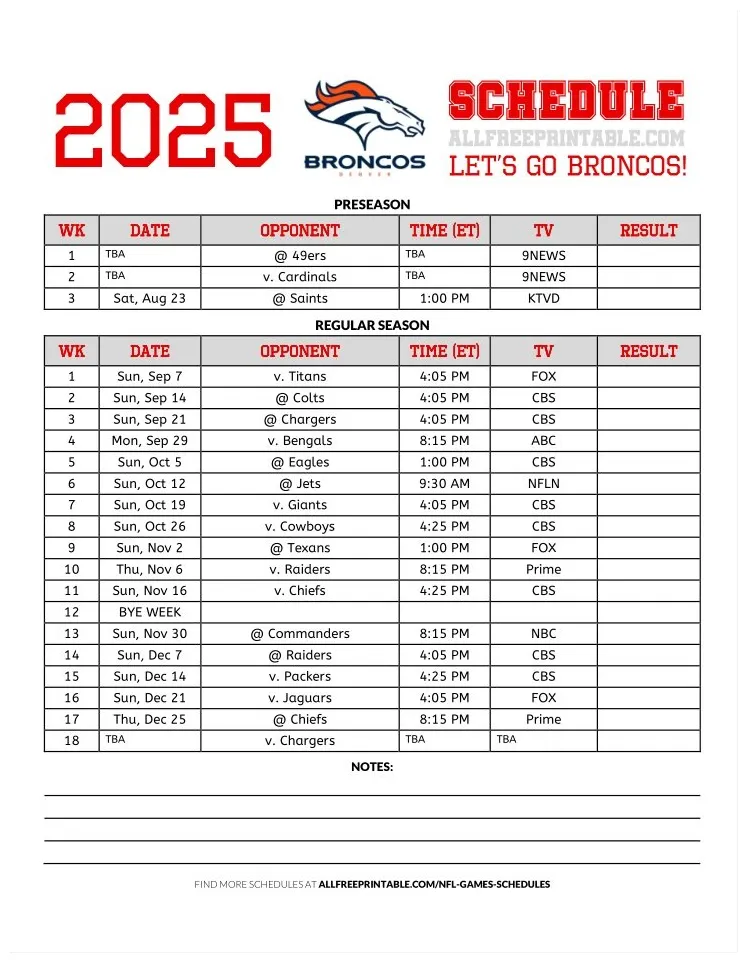 2025 free printable