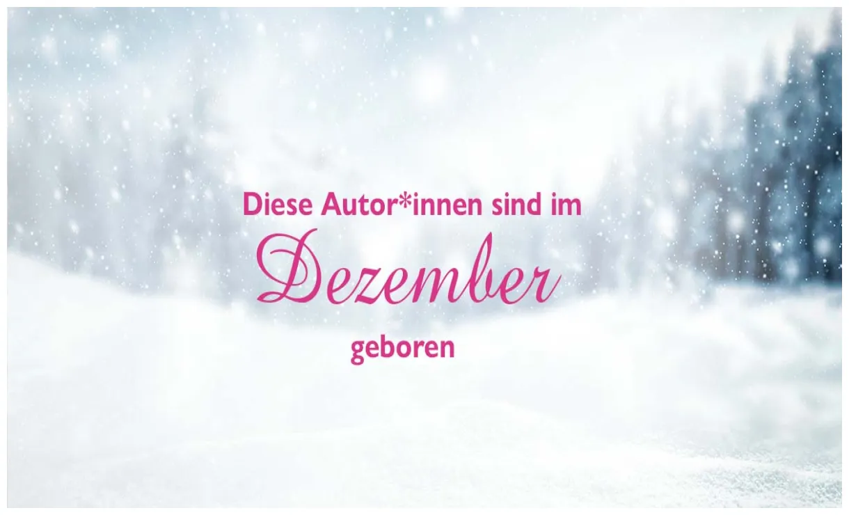 Dezember | BUCHSZENE.DE