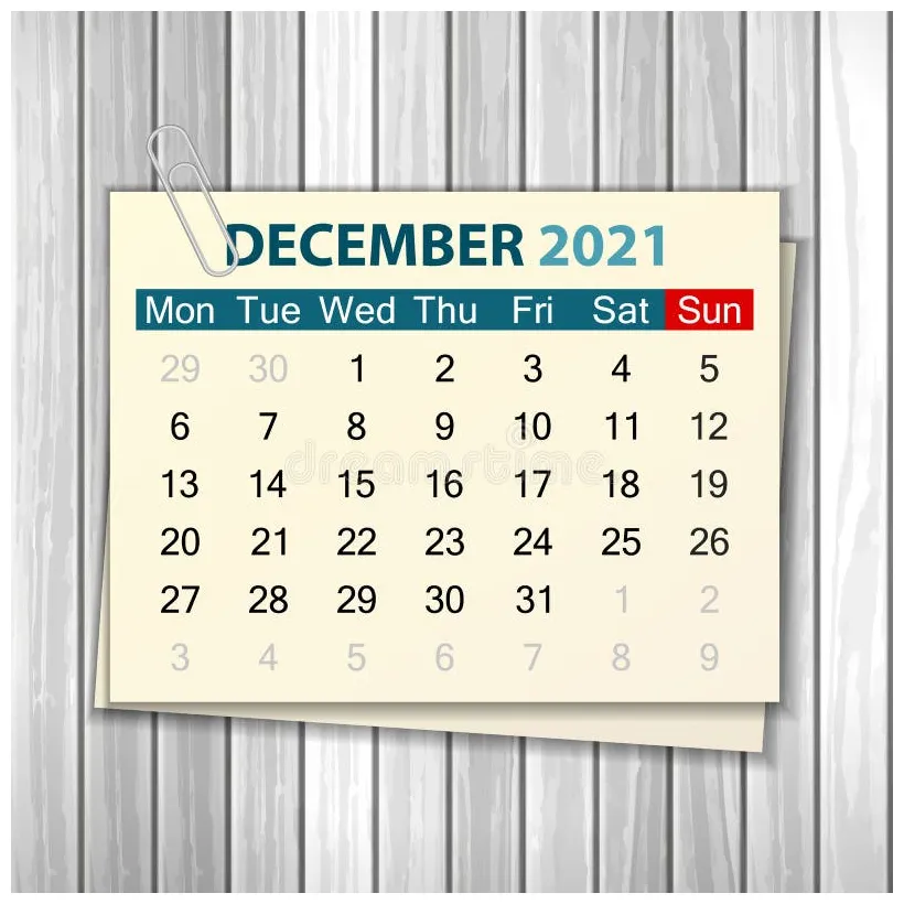 Kalender Vom Dezember 2014 Mit Vögeln Sitzen Auf Niederlassung Vektor