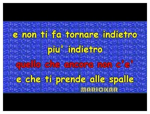 Antonello venditti dimmelo tu cos'è karaoke youtube