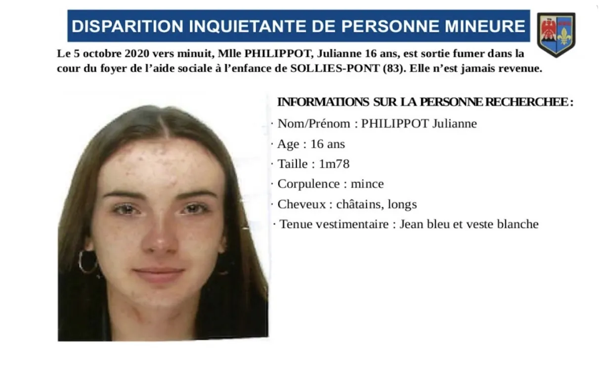 Alerte disparition inquiétante d'une adolescente dans le var