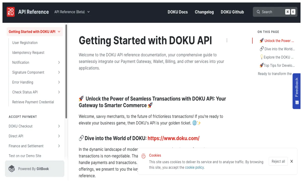 Introduction | DOKU Technical Documentation