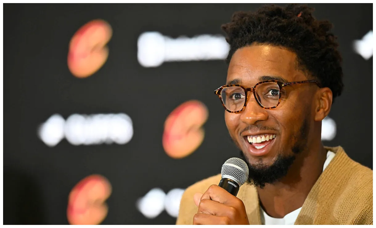 Donovan Mitchell arrives in Cleveland 'excited' about team's future