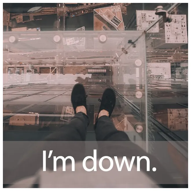 「ダウン」を知ってれば…ゼッタイ話せる英会話→ I’m down. | GirlLish | 知っている英語から学ぶ、使える素敵な英語フレーズ！