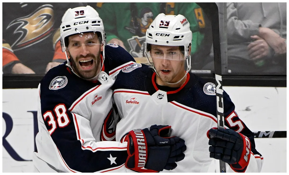 NHL: Blue Jackets 7, Ducks 4