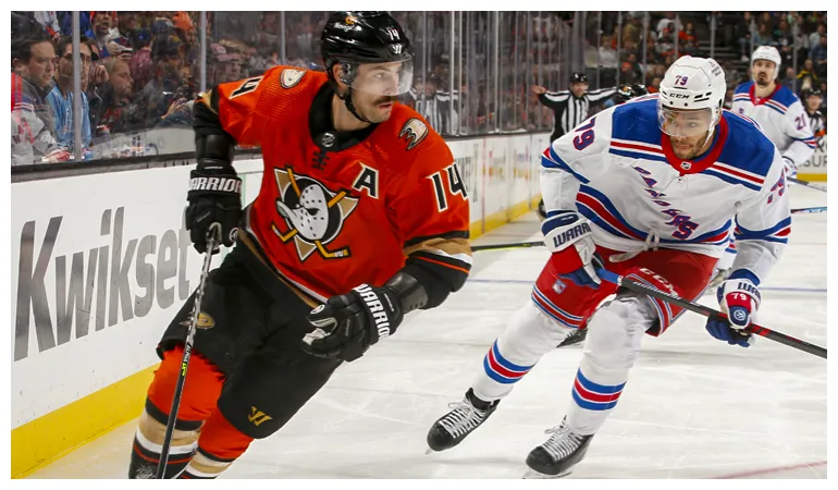 Ducks vs. rangers january 21 honda center