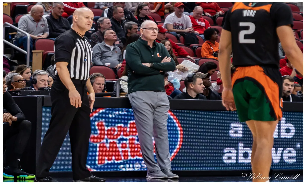 Stat comparison louisville vs. miami the crunch zone