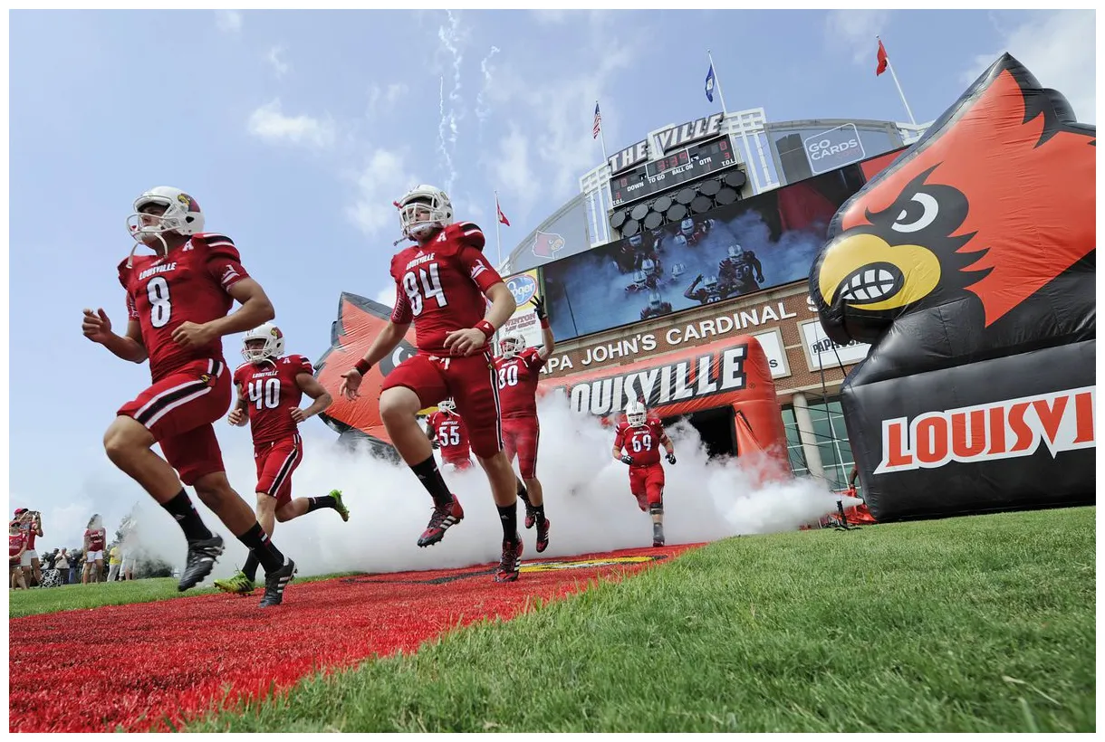 Game day louisville vs. eastern kentucky card chronicle