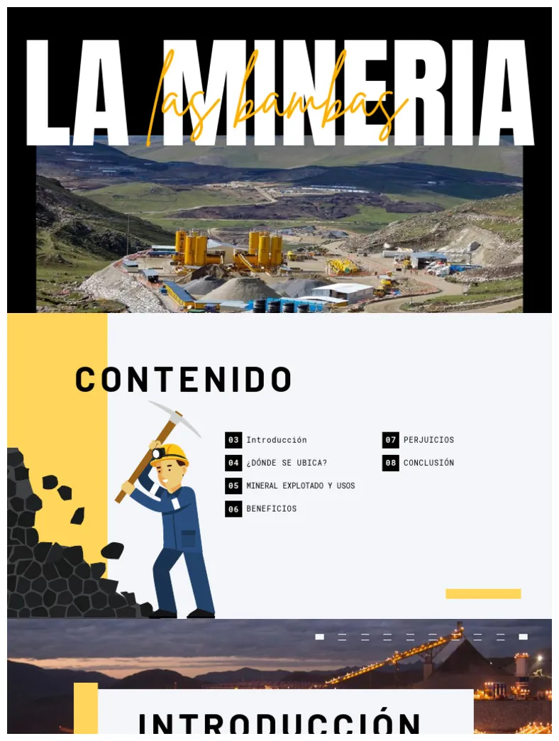La mineria las bambas pdf minería cobre
