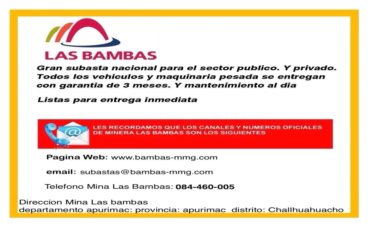 Las bambas