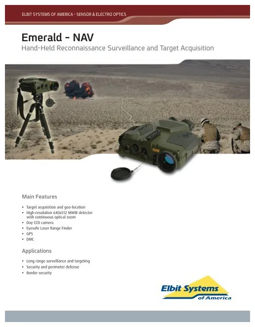 Emerald nav elbit systems of america