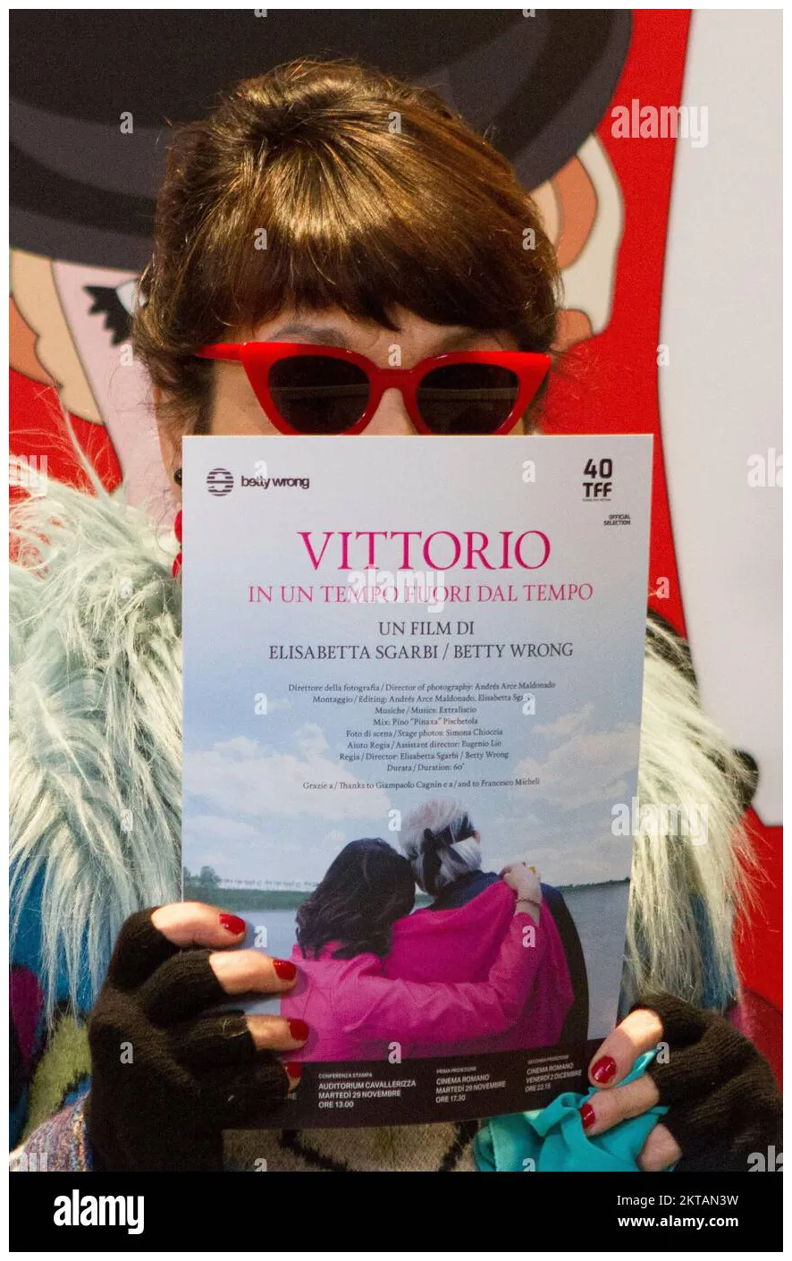 Torino, italy. 29th november 2022. hides behind a