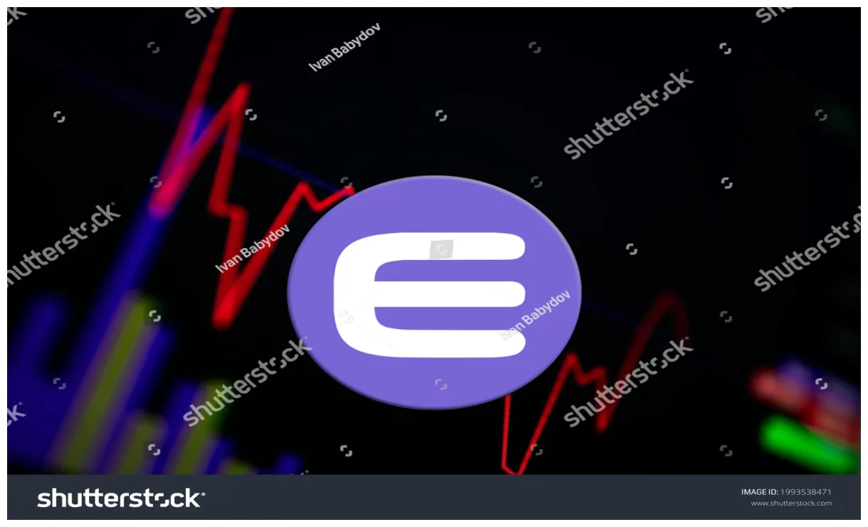 Enjin coin cryptocurrency investment chart live update 2025