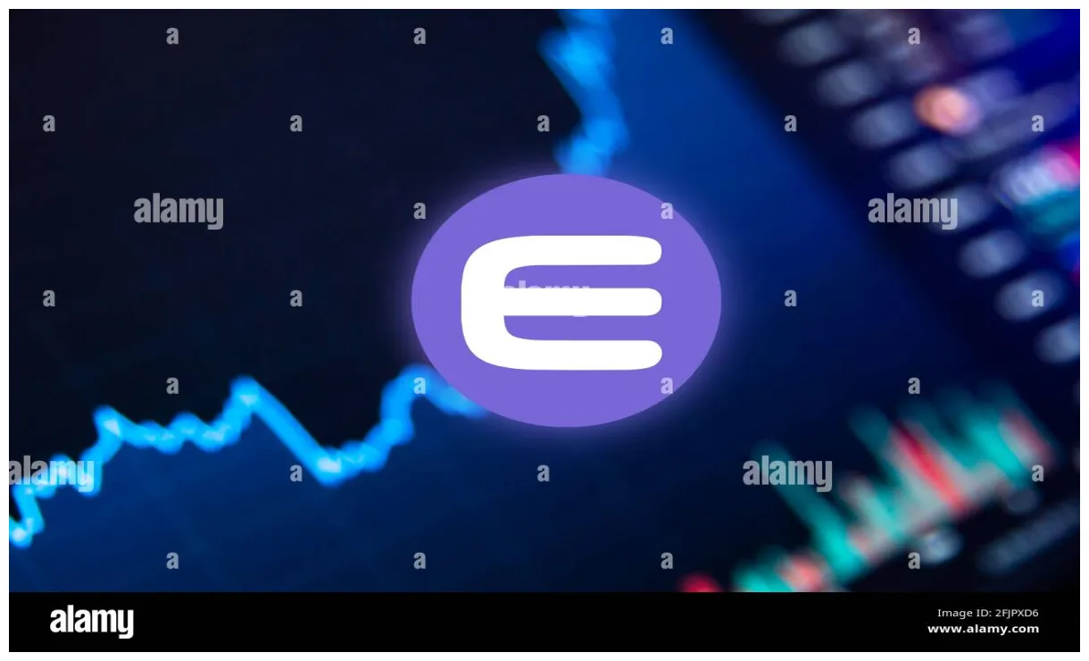Enjin coin realtime market value graph live update 2025