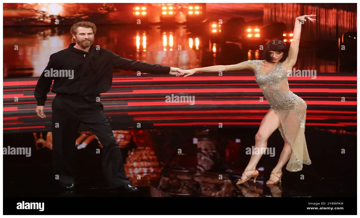 Rome, rai auditorium of the foro italico, tv show "dancing with the