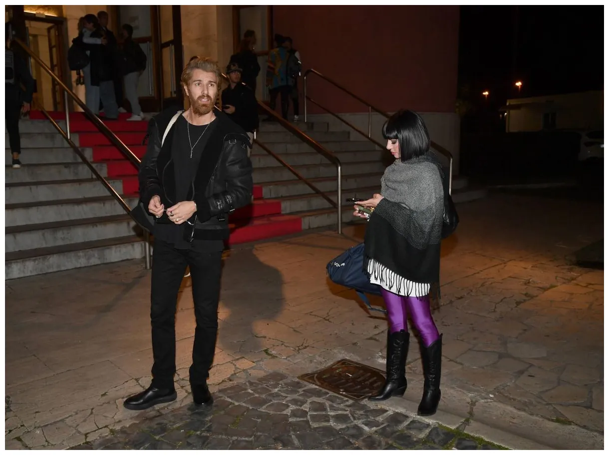 Leaves dancing with the stars italy at rai studios in