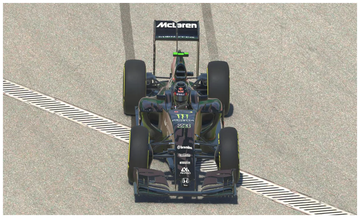 Monster Energy McLaren F1 by Shawn Pierce2 - Trading Paints