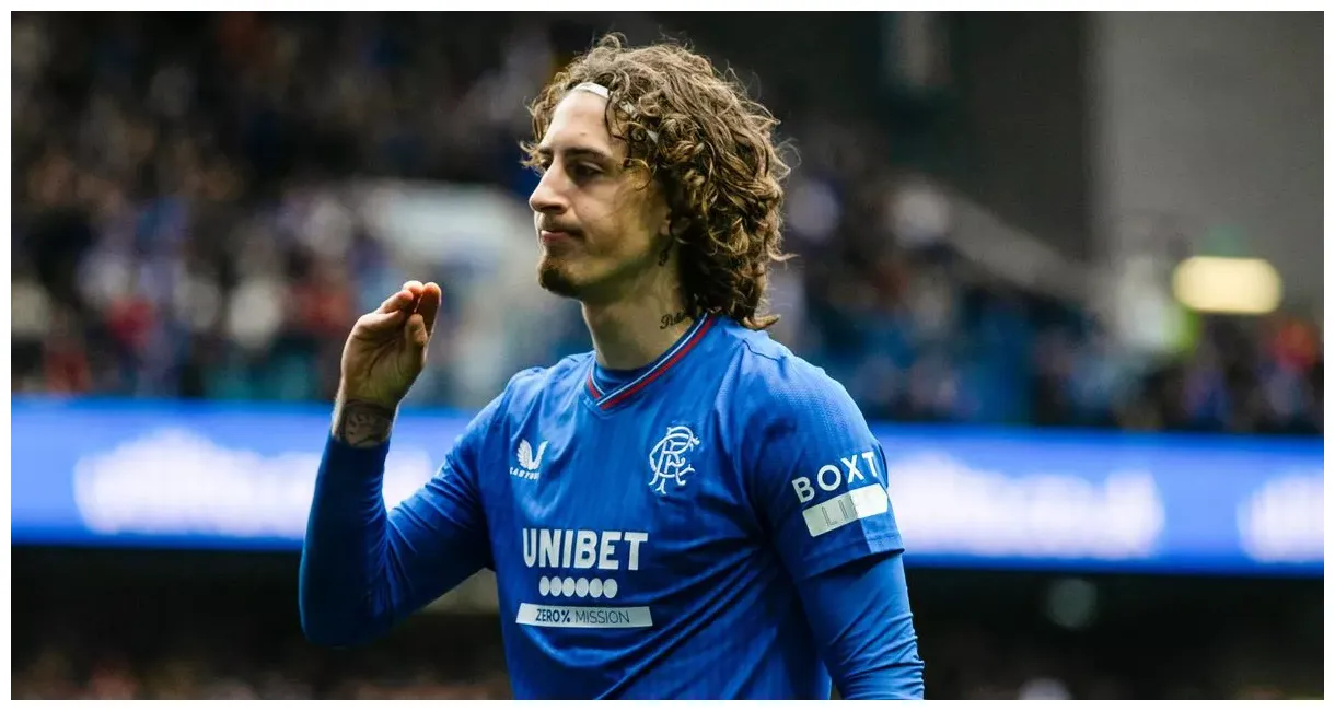 Told rangers fans to 'shut up' with celebration as