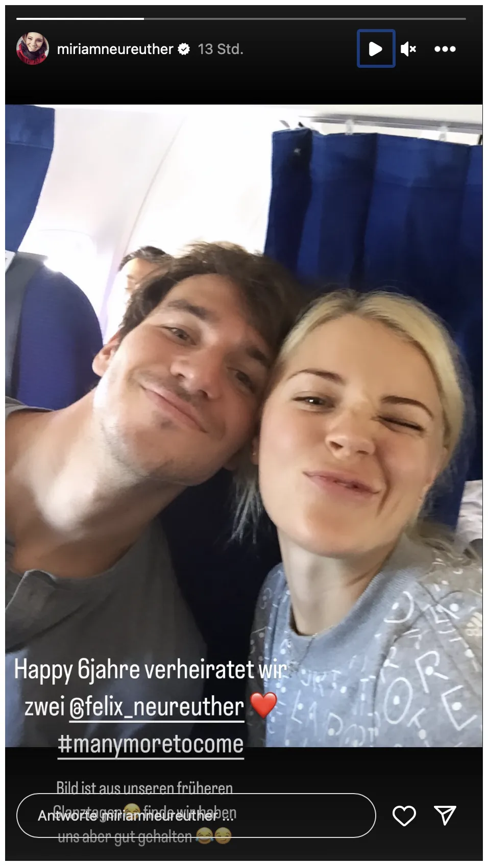 Felix Neureuther gratuliert seiner Miriam zum Hochzeitstag | BUNTE.de